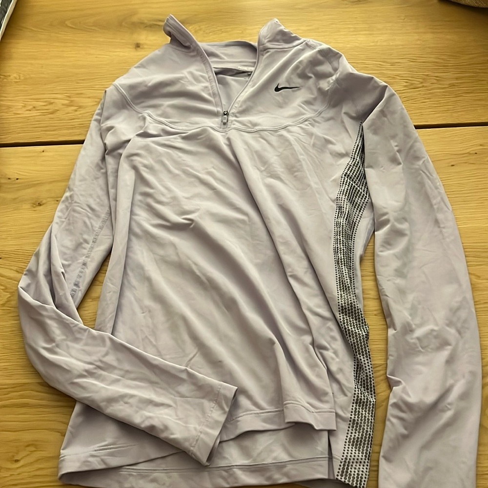 Nike Dri-Fit Quarter Zip Lavender Purple